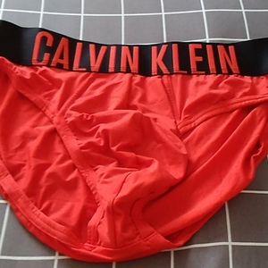 Calvin Klein underwear, large, orange